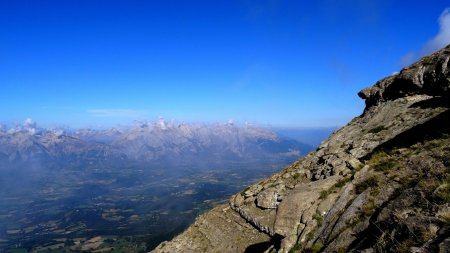 La brume envahit le Dévoluy.