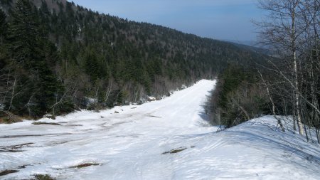 Piste de la combe des Alettes.