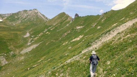 traversée à flanc