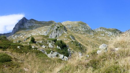 Pointe de Combe Bronsin, la descente