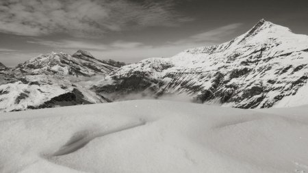 Mont Pourri et Grande Sassière.