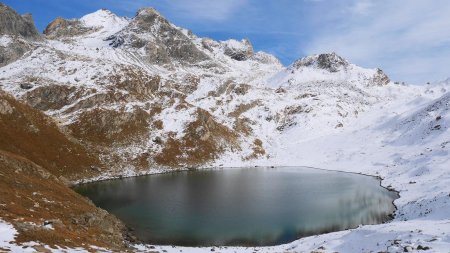 Lac du Santel avec la Tsanteleina.