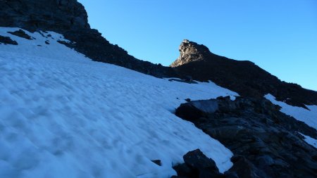 Arrivée au col de la Galise.