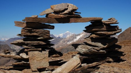 Fenêtre sur le Mont Blanc.