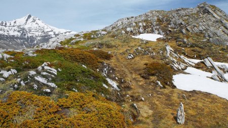 Parcours de la crête du Roc de la Tovière.