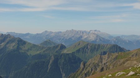 Plateau de Bure au loin