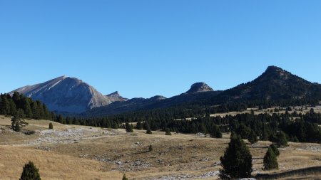 Grand et Petit Veymont, Roc Mazilier, Tête de la Graille