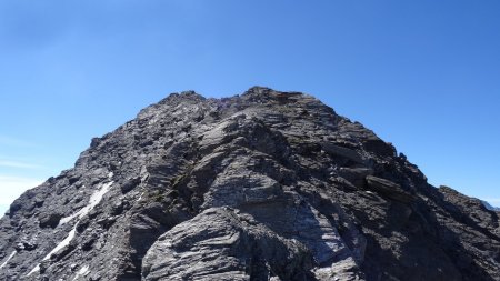 Sur l’arête.