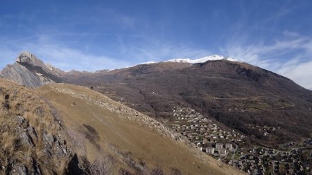 St-Michel-de-Maurienne et le mont Brequin