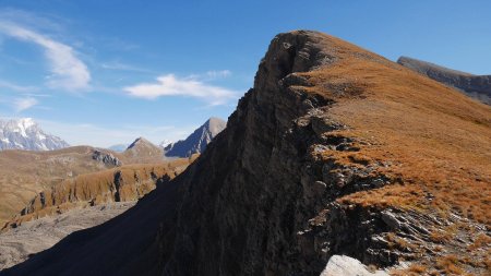 Sur la crête.