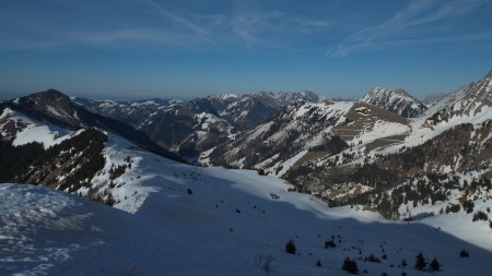 La haute vallée du Moléton.