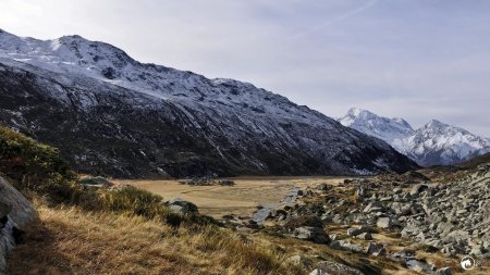 Vue arrière sur le vallon...