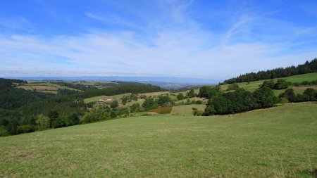 Vallée du Cotatay et monts du Forez.