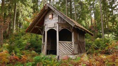 Heimwehhütte, la cabane au bord du Seehaldeweg.