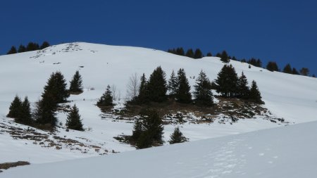 Montée pour Le Quermoz