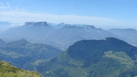 Vue sur la Chartreuse : le  Granier...