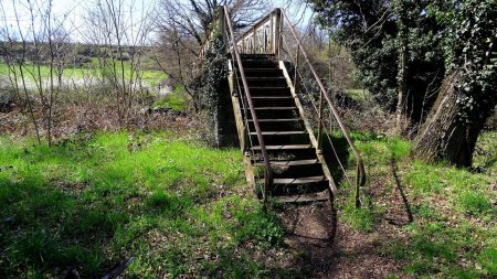 Passerelle de Cuzieu.