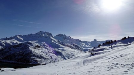 Brèche de Parozan , Pierra Menta