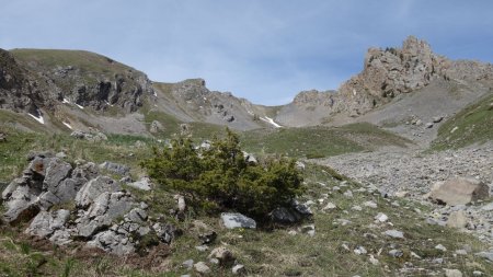 Entrée dans le vallon du Clot du Mélèze