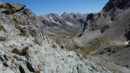 Sur le sentier de liaison entre le col de Marinet et le col de Mary