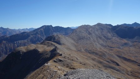 Tête du Vallon Claous, Barre de la Pisse, Grand Parpaillon