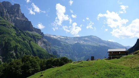 Chalet du Boret, vue arrière.