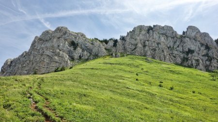 En montant à la Cheminée du Petit Som