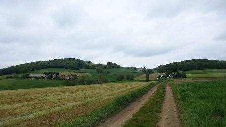 Un peu avant la croix de la cote 814.