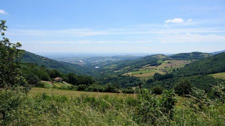 Vers la vallée du Rhône.