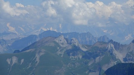 Tête du Colonney, Aiguilles de Varan.