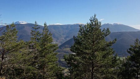 Vue sur la Matheysine depuis la Crête d’Uriol