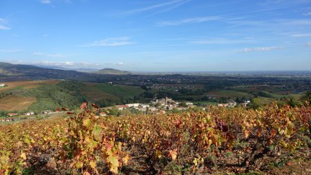 Vue sur Salles-Arbuissonnas.