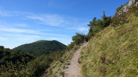 Face au Puy de Côme.