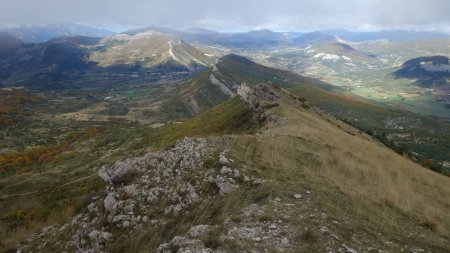 Descente de l’arête ouest de la montagne de Palle