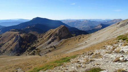 Vue sur le col de Plate Contier