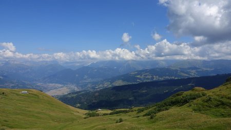 Mont Blanc et vallée de l’Arve.