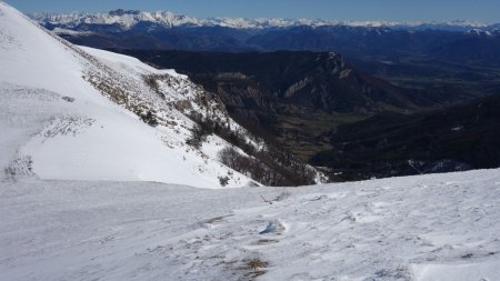 La baisse située entre les deux sommets (Duffre et Pyramide)