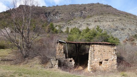 ... et à la grange abandonnée au dessus de la Gineste