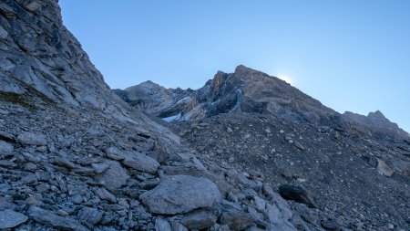 au pied de l’arete