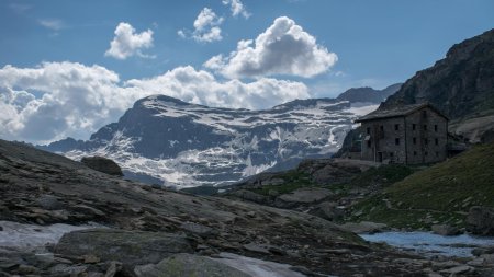 le refuge en fin d’après midi