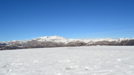 Le Mont Mounier est omniprésent