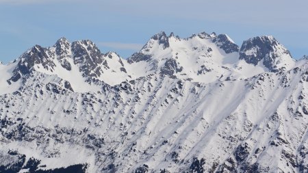 Petit zoom vers le secteur du Pic du Frêne.