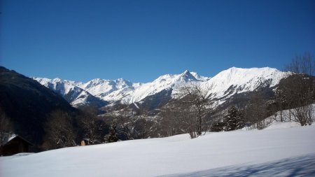 Vers le Mollard des Boeufs, Pointe du Mont du Fût, Grand Niélard, Cheval Noir...