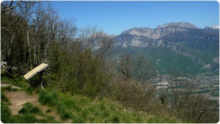 Table d’Orientation panorama sur la Chartreuse.