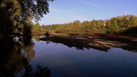 La Loire, bien basse.