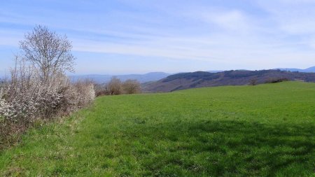 Vers les Grandes Rousses et les Écrins.