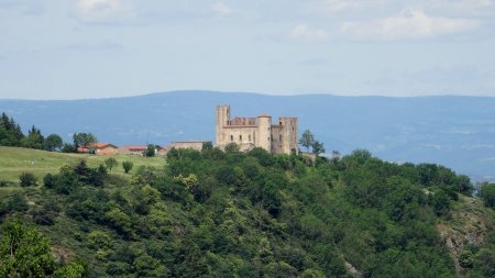 Zoom sur le château.