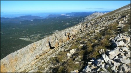 En montant au Grand Veymont.