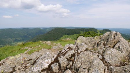 Vue au sommet du Herzogenhorn.