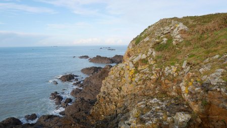 Tour de l’île Besnard, flanc ouest.